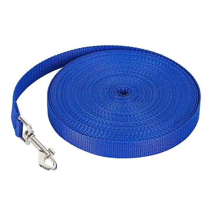 10 m *2 cm blue 50m pet dog leash,outdoor tracking leash For Large Dogs AZ251