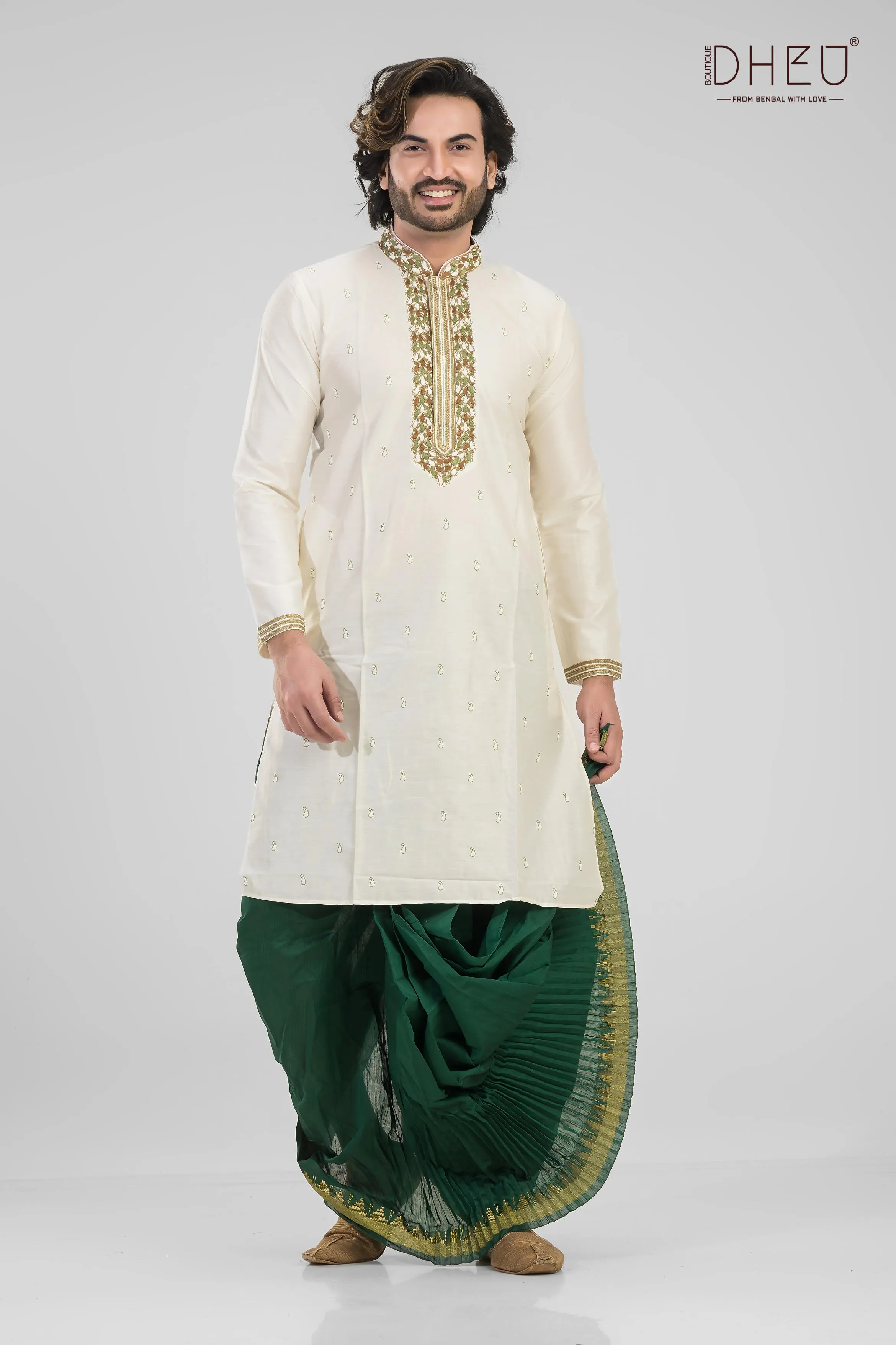 A Suitable Boy- Kurta   Dhoti(Optional)