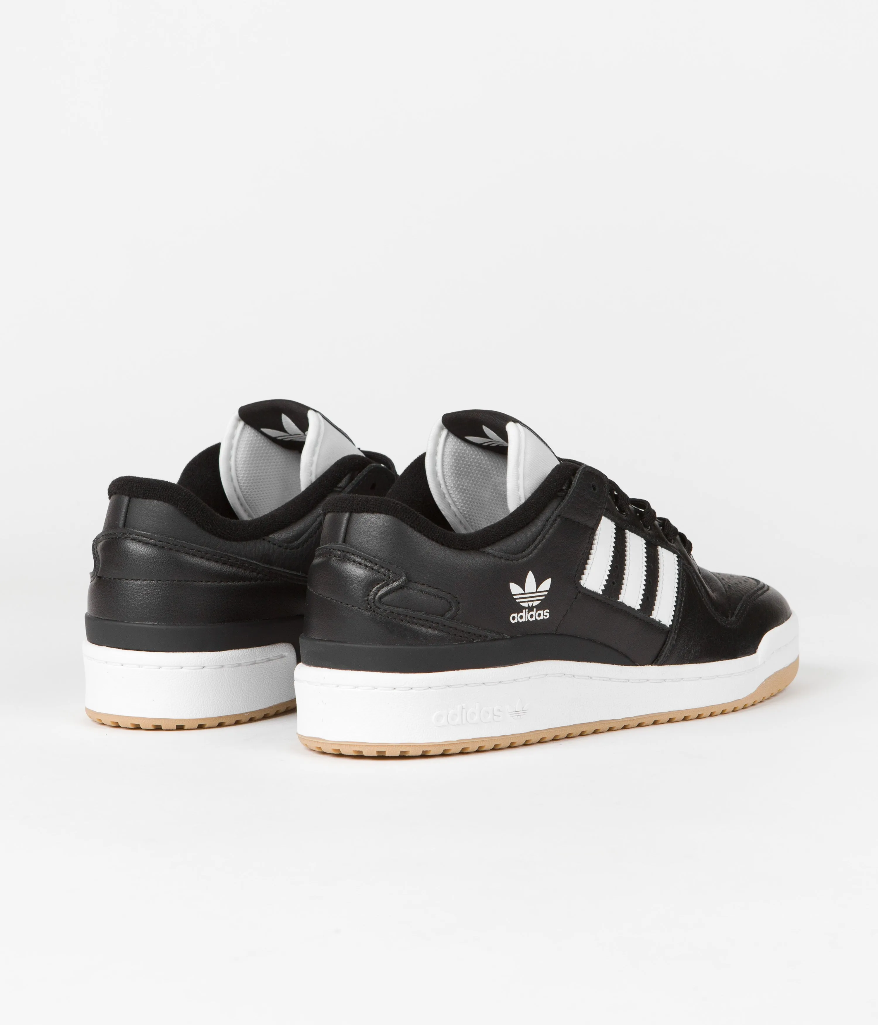 Adidas Forum 84 Low ADV Shoes - Core Black / Chalk White / Chalk White