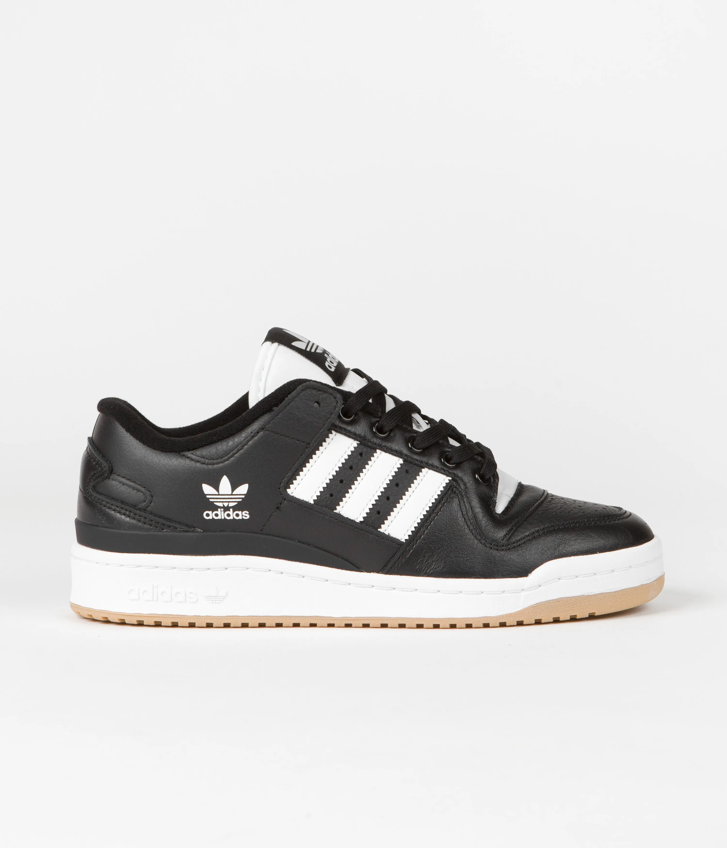 Adidas Forum 84 Low ADV Shoes - Core Black / Chalk White / Chalk White