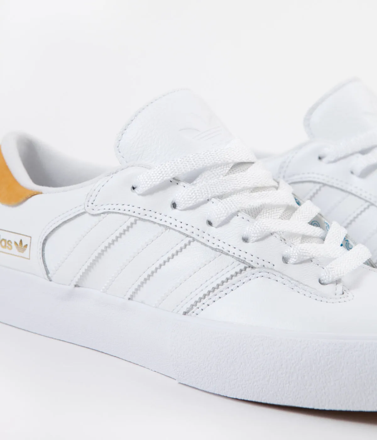 Adidas Matchbreak Super Shoes - White / Tactile Yellow / White