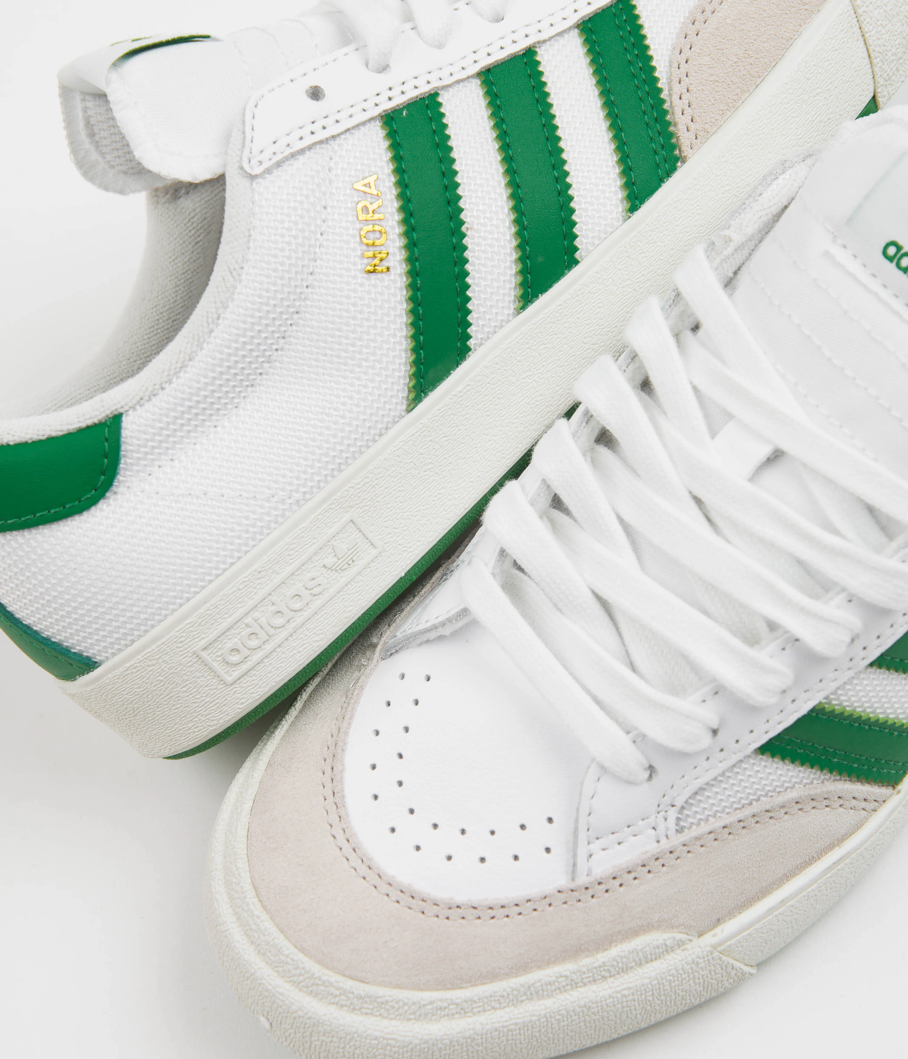 Adidas Nora Shoes - FTWR White / Green / FTWR White