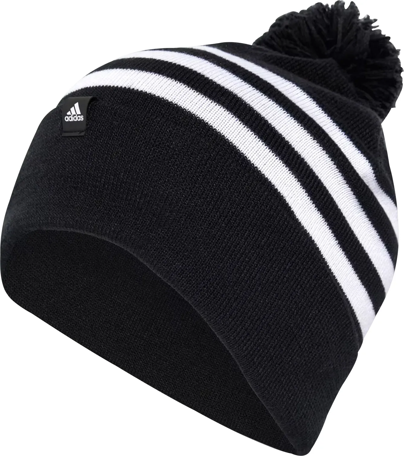 adidas PomPom Running Beanie - Black