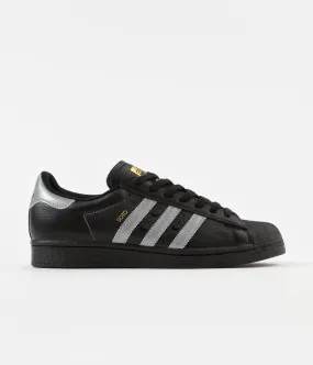 Adidas Superstar ADV 'Soto' Shoes - Core Black / Silver Metallic / Gold Metallic