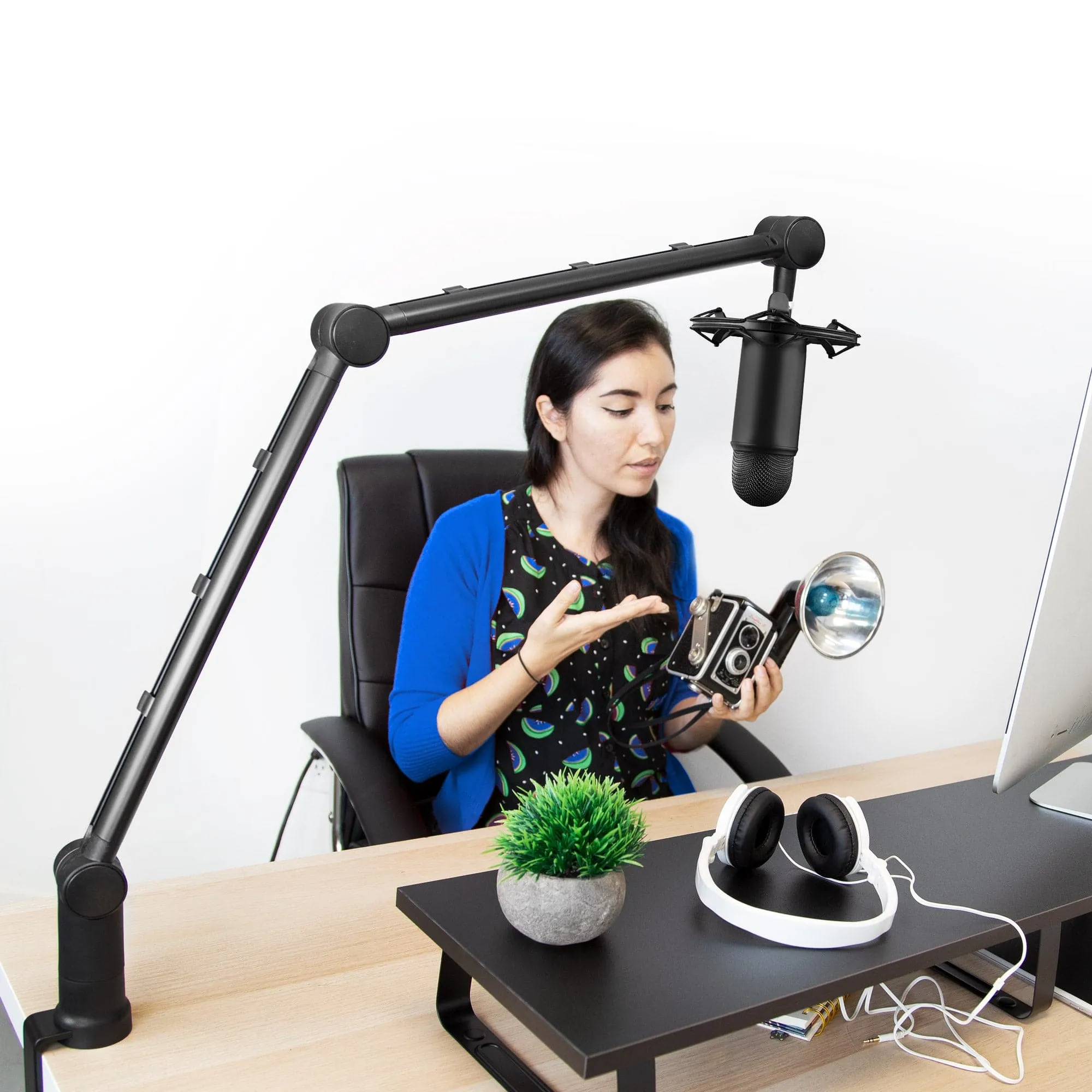 Adjustable Microphone Boom Arm