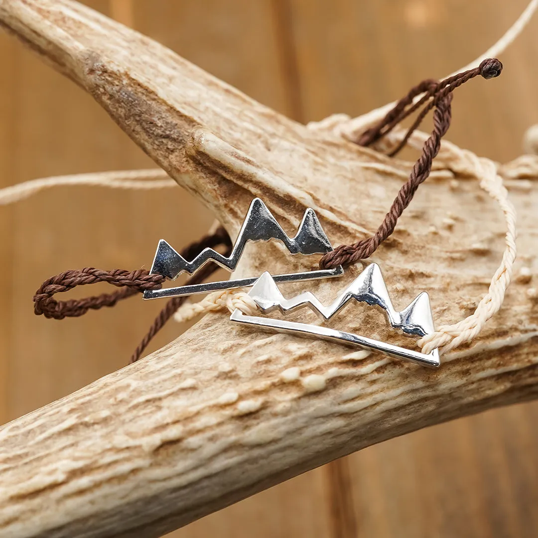 Adjustable Mountain Bracelet