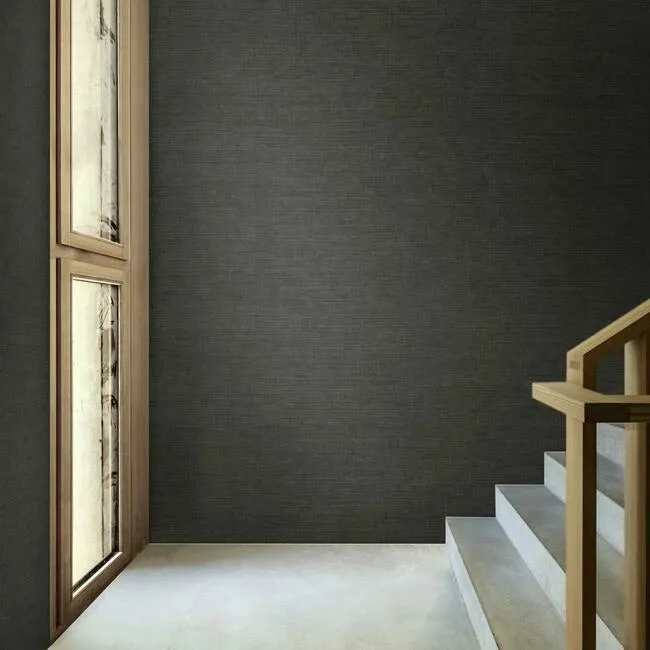 Allegro Wallpaper in Gunmetal from the QuietWall Acoustical Collection