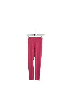 Athletic Leggings By Lululemon In Red, Size: 2