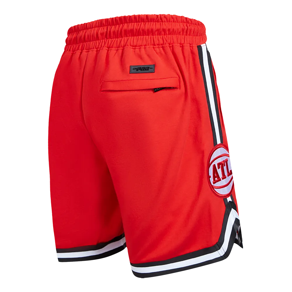 ATLANTA HAWKS CLASSIC CHENILLE MEN'S DK SHORT (RED)