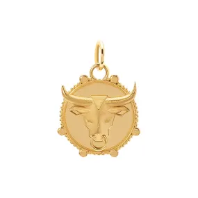 Baby Zodiac Medallion - Taurus