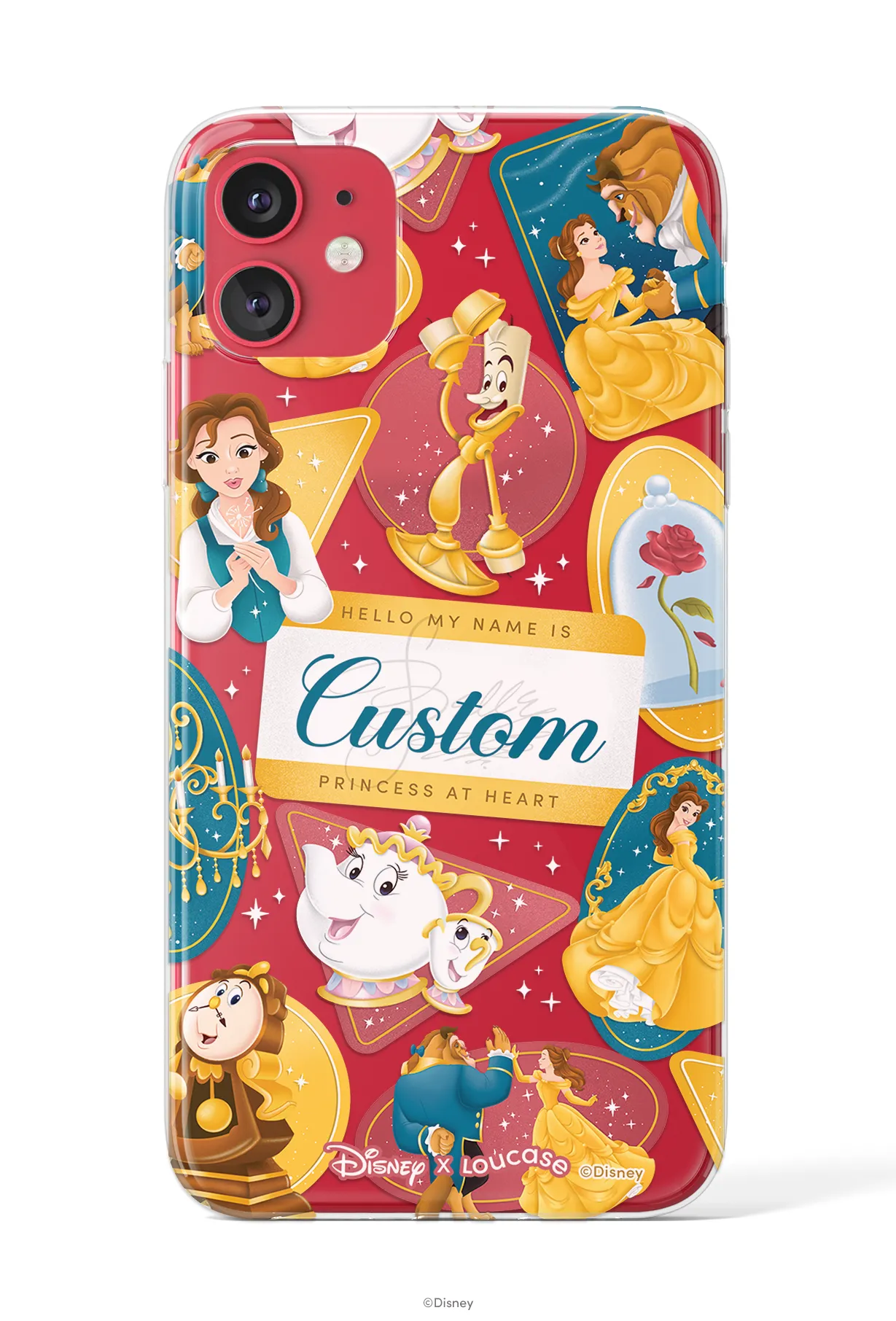 Be Our Guest - KLEARLUX™ Disney x Loucase Beauty & The Beast Collection Phone Case | LOUCASE