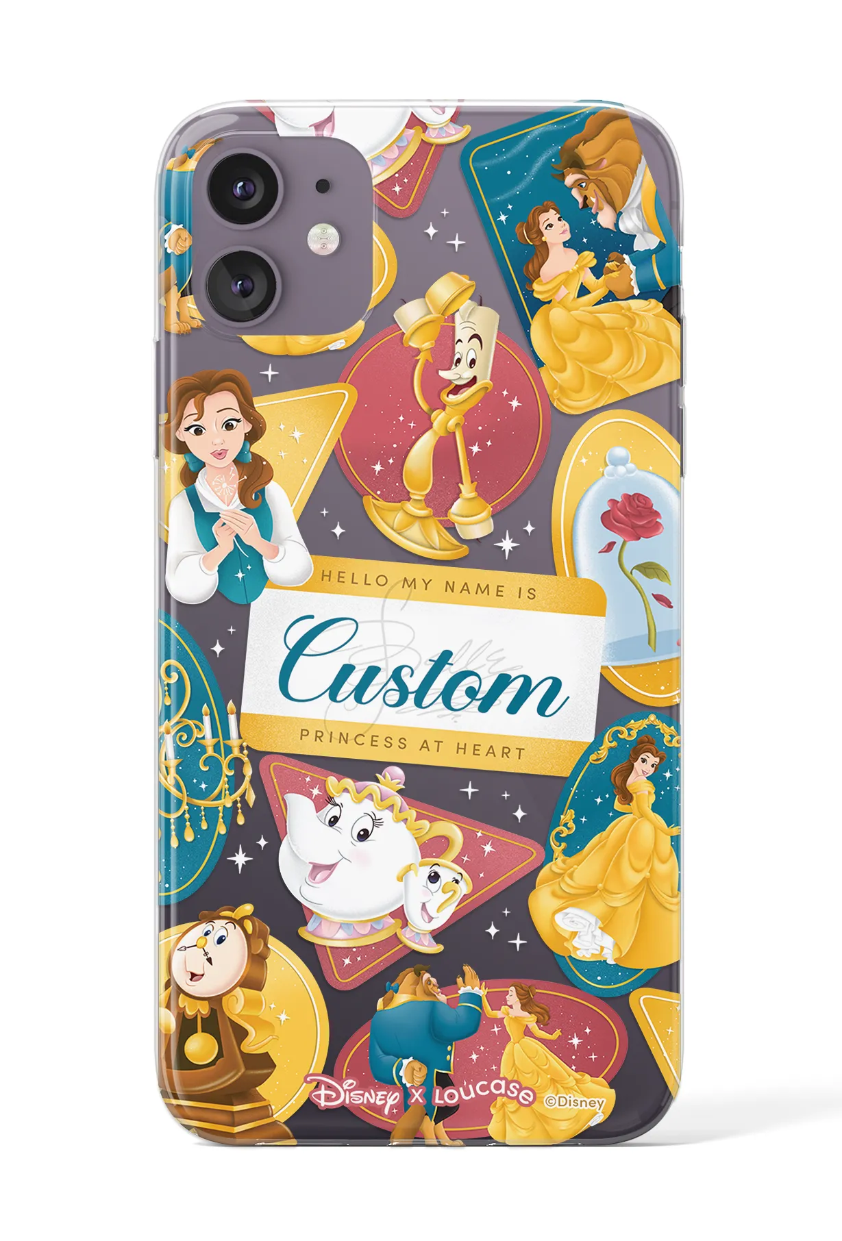 Be Our Guest - KLEARLUX™ Disney x Loucase Beauty & The Beast Collection Phone Case | LOUCASE