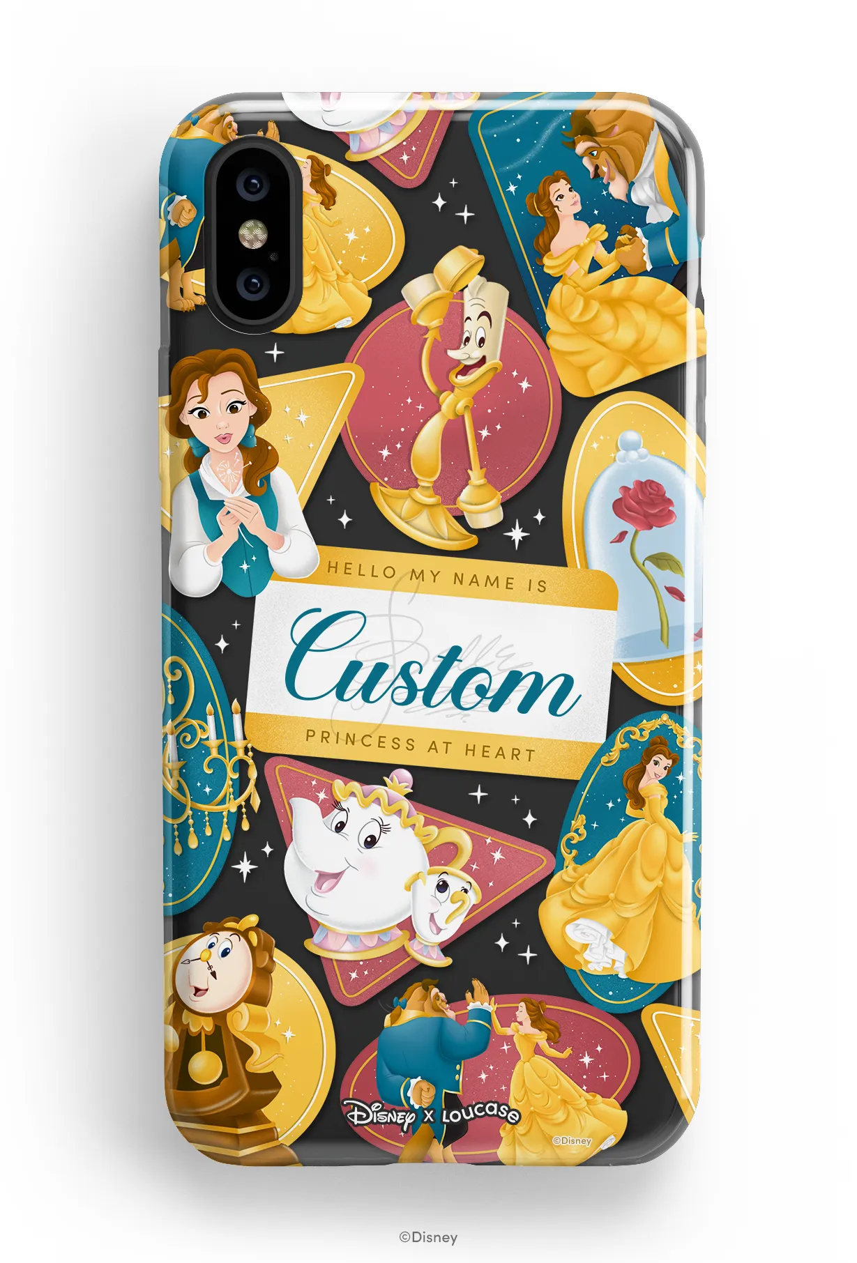 Be Our Guest - KLEARLUX™ Disney x Loucase Beauty & The Beast Collection Phone Case | LOUCASE