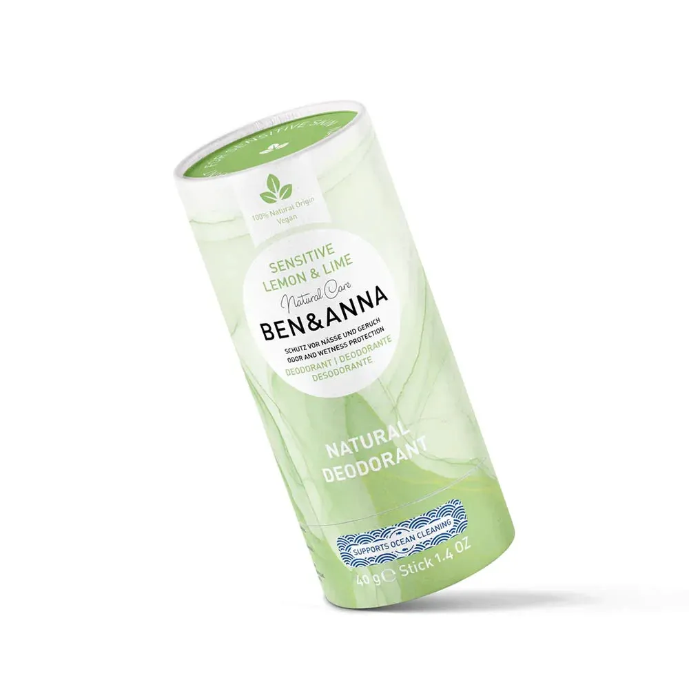 Ben & Anna Lemon lime deodorant sensitive 40g