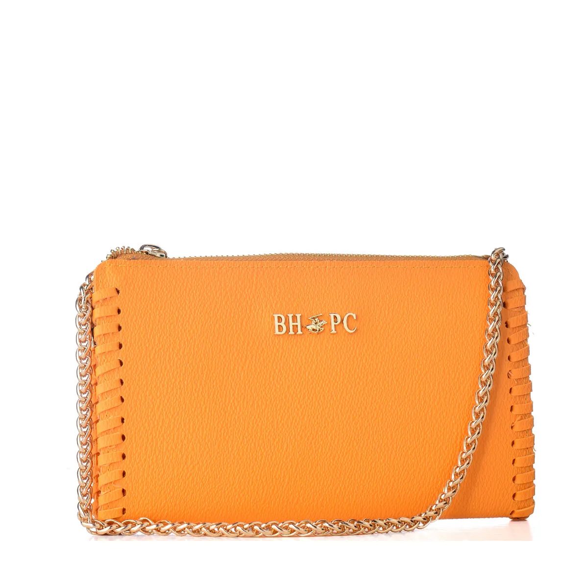 Beverly Hills Polo Club Chain Shoulder Bag Orange