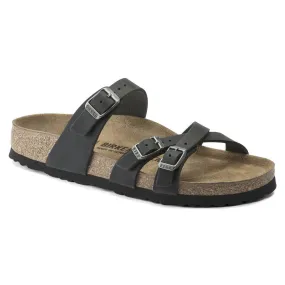 Birkenstock Franca 1021112 Oiled Leather Black