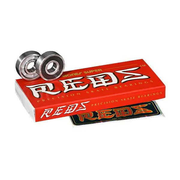 Bones Super REDS Bearings (Set of 8)