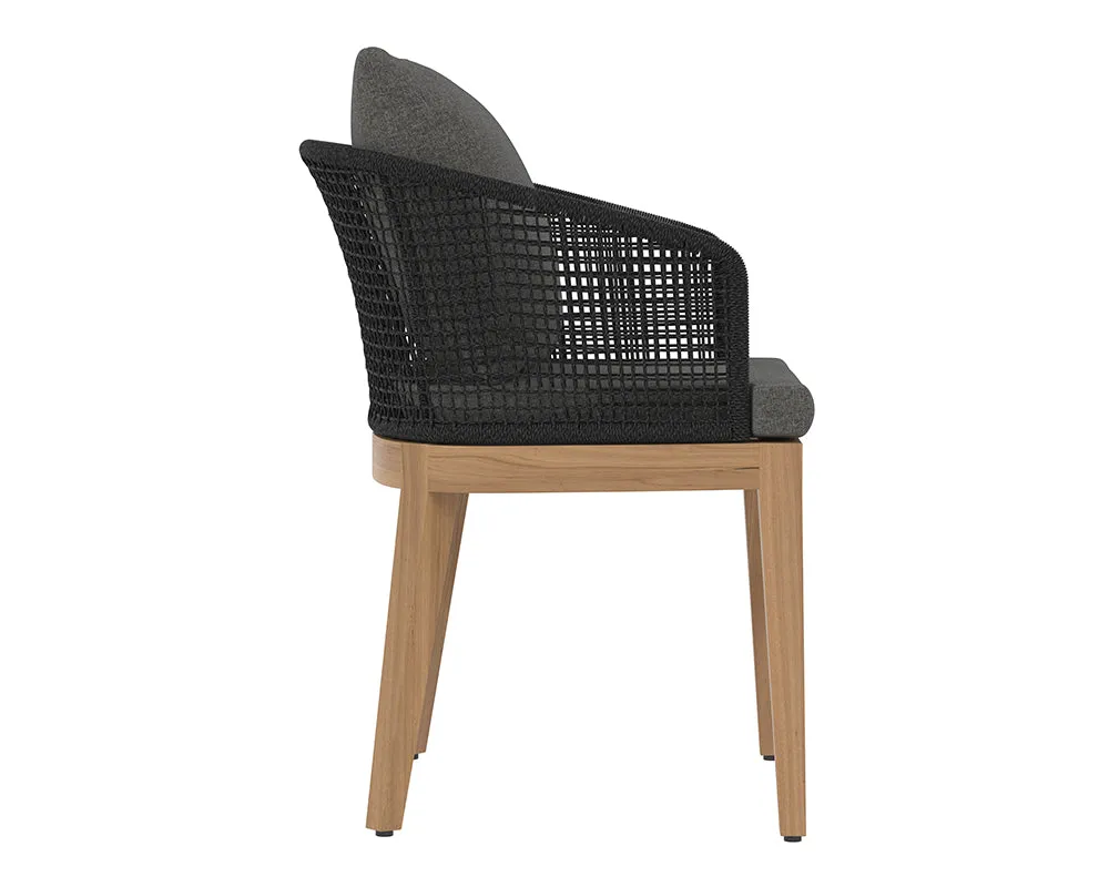 Capri Dining Armchair - Natural