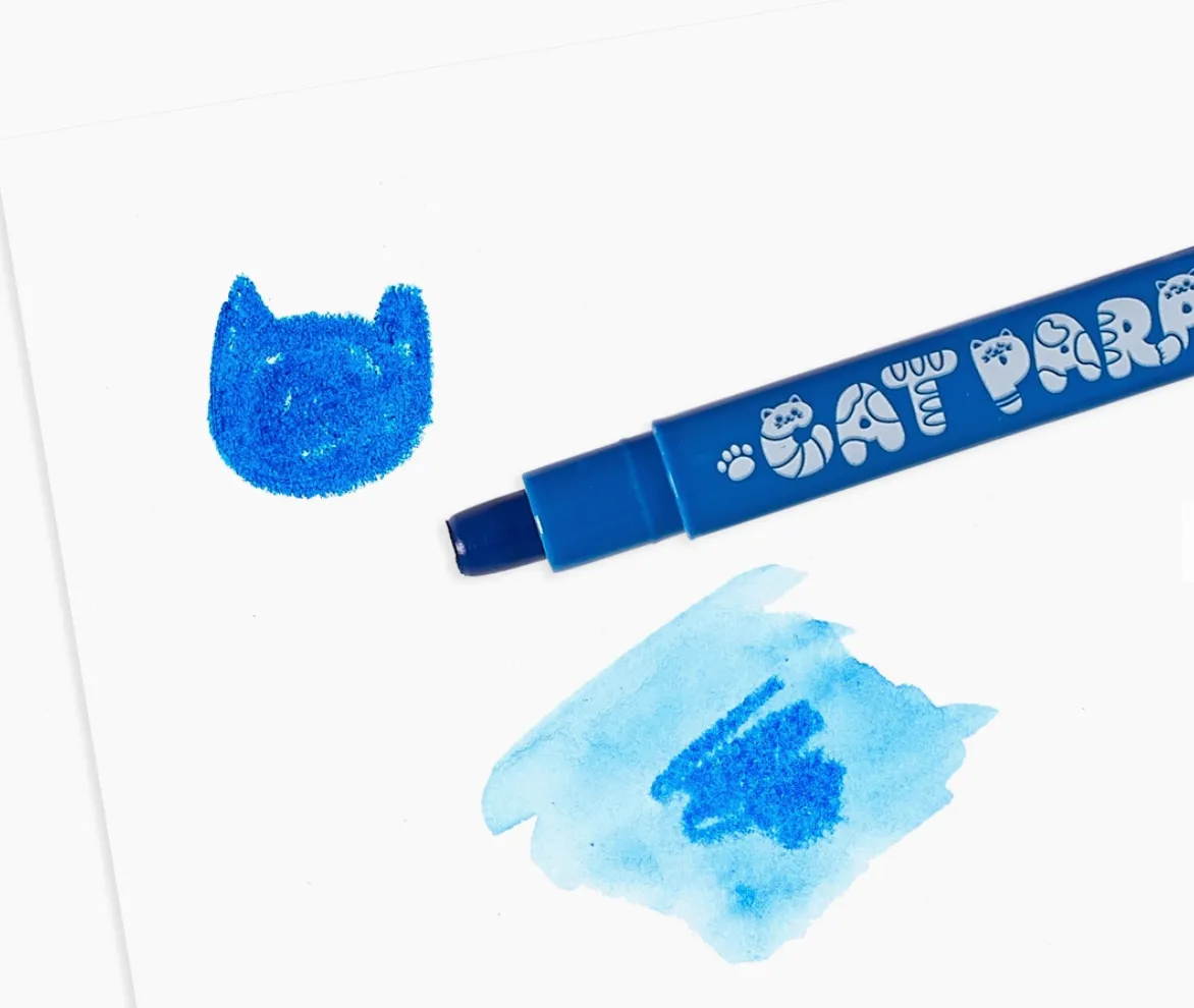 Cat Parade Gel Crayons - Set of 12