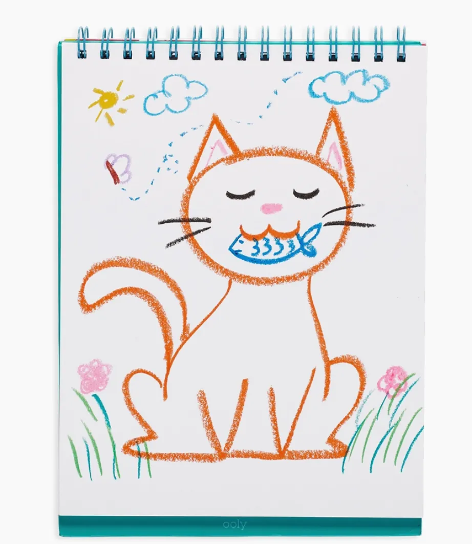 Cat Parade Gel Crayons - Set of 12