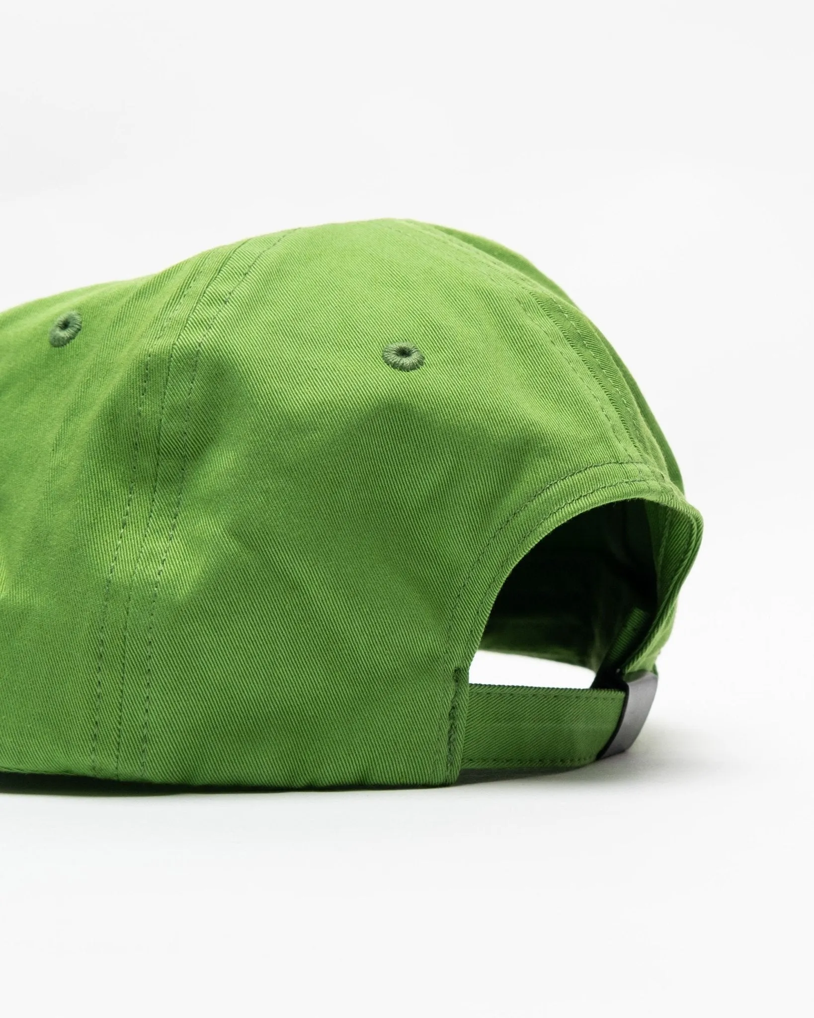 Cotton Twill Cap Bright Green