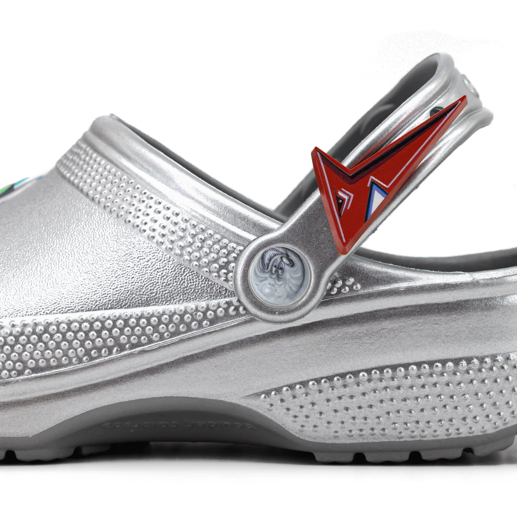 Crocs Kenny Scharf Classic Clog Silver 209487-040