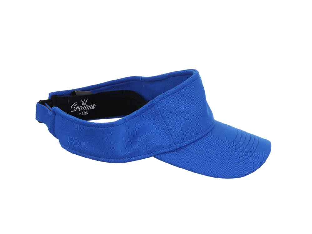 Crowns by Lids Coach Visor - Royal Blue