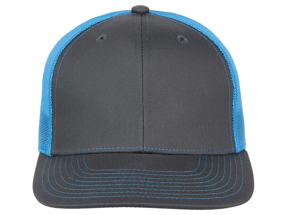 Crowns By Lids Slam Dunk Trucker Cap - Charcoal/Blue