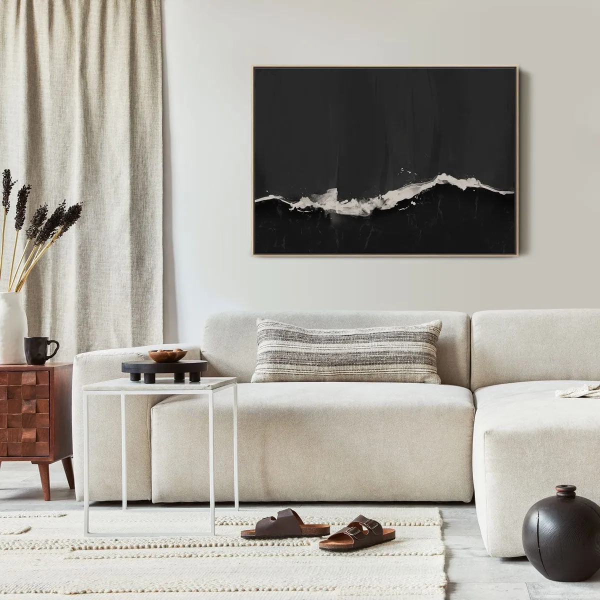 Deep Connection Abstract Canvas Art