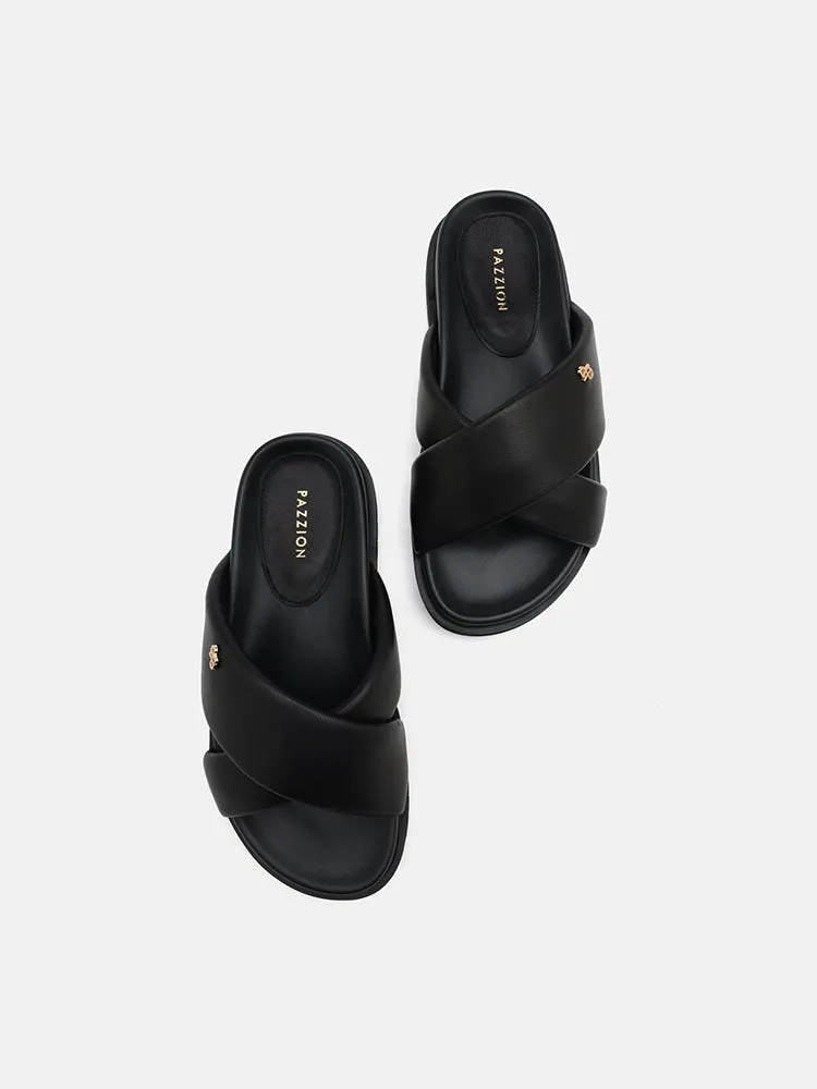 Della Slip On Slide Sandals