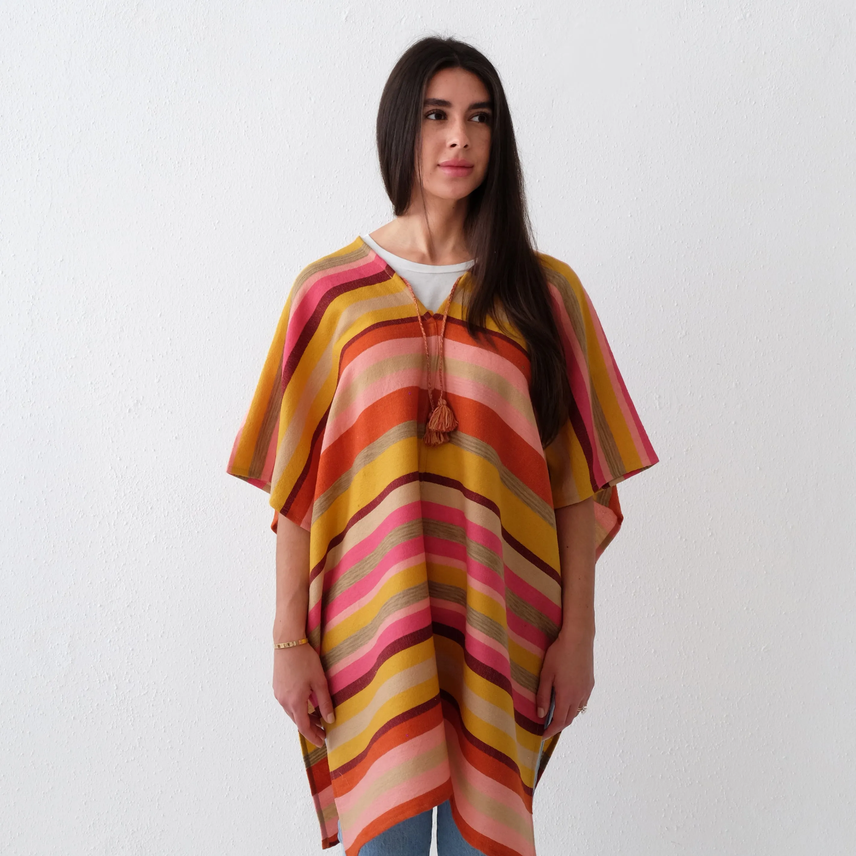 Desert Poncho - Yellow