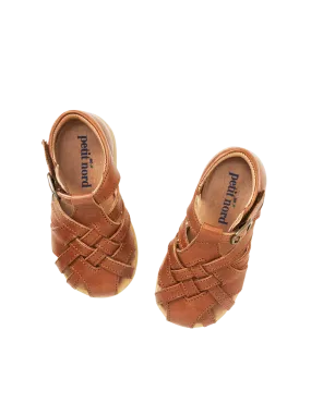 Diamond Starter Sandal - Cognac