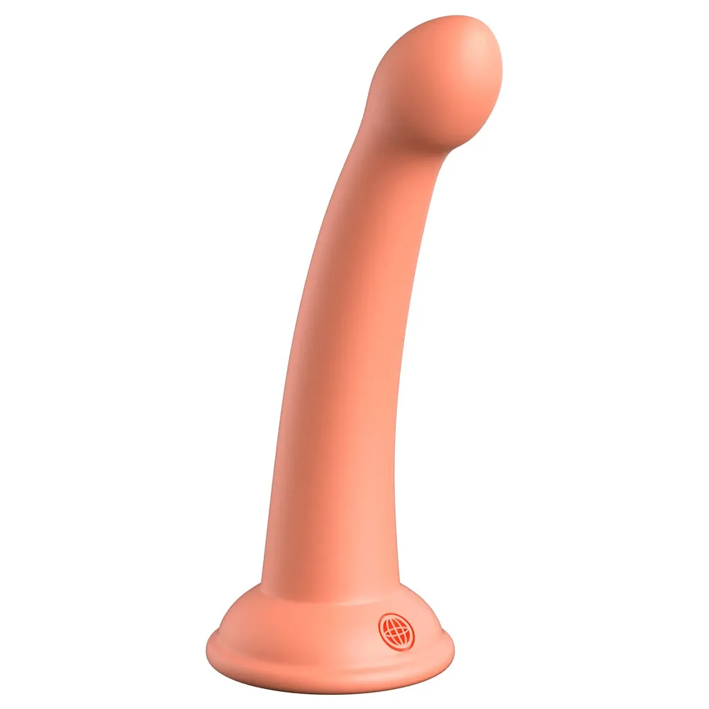 Dillio Secret Explorer 6" Platinum Cured Silicone G-Spot Dildo