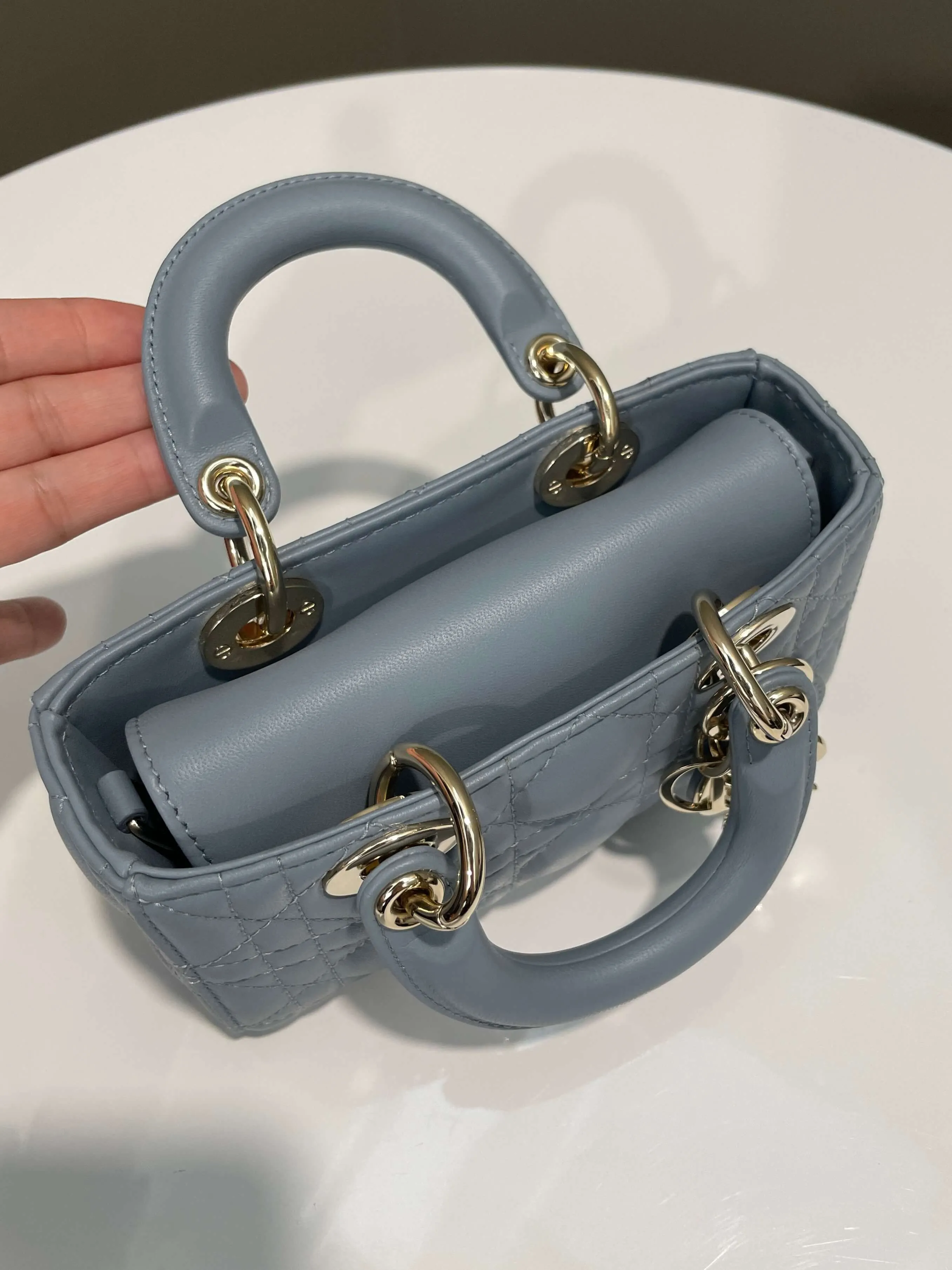 Dior Micro Lady D-Joy Bag Cloud Blue