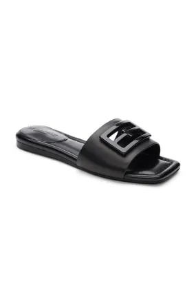 DUNBAR LOGO MEDALLION SANDALS