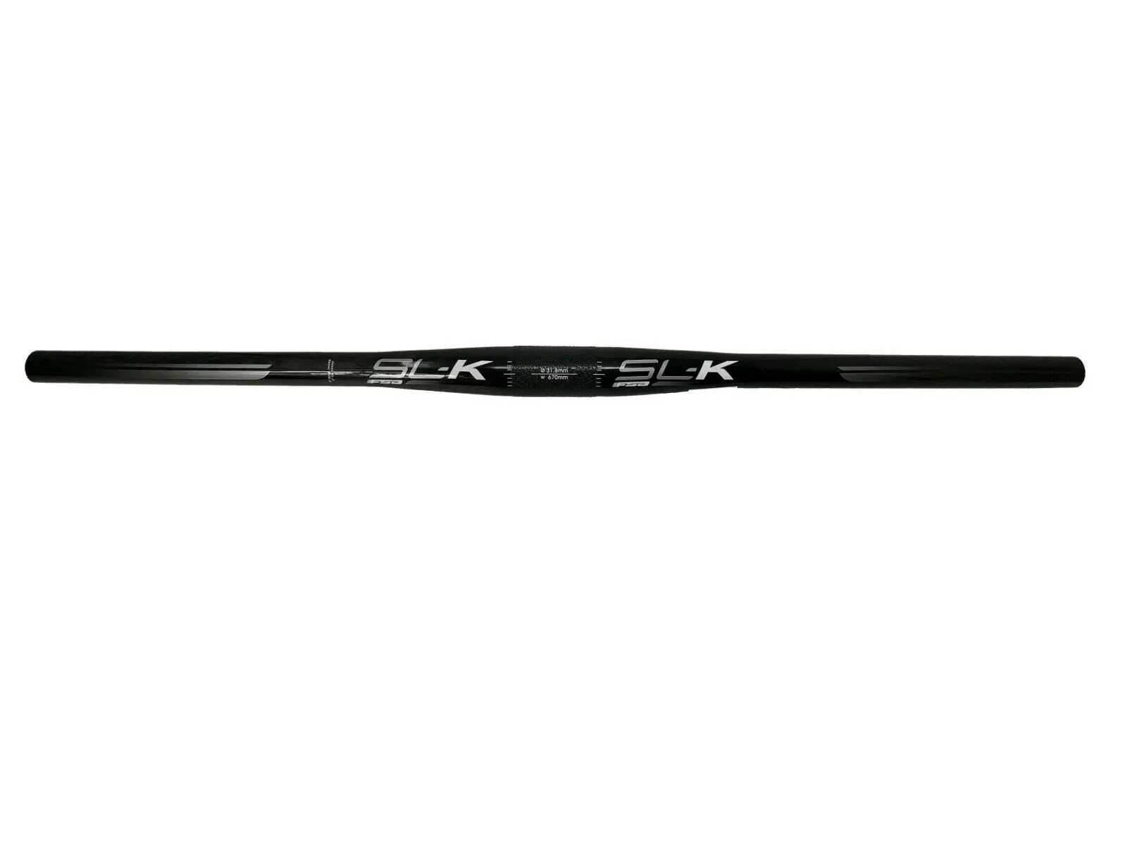 FSA SL-K Carbon Low Riser X Country Bar - 31.8mm - 670mm - 4° Degree Up Sweep