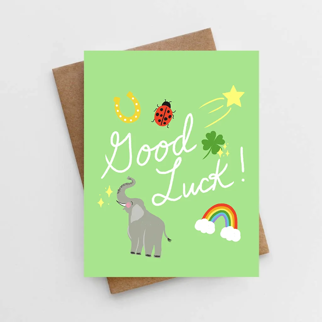 Good Luck Card