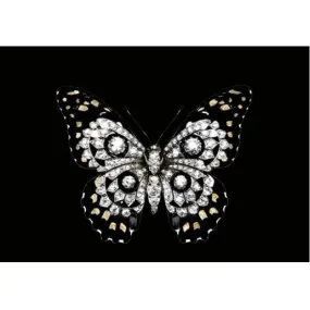 Jewel Diamond Butterfly Wall Art