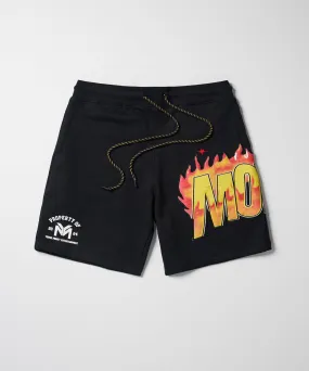 Lil Wayne Young Money Graffiti Embroidered Shorts