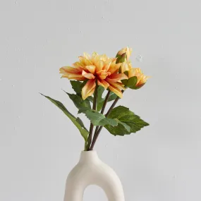 Mini Dahlia Bunch - Orange - 3pc