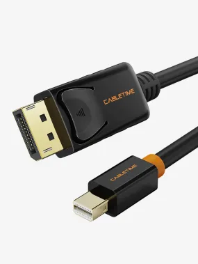 Mini DisplayPort to DisplayPort Cable 4K 60Hz for PC & Mac