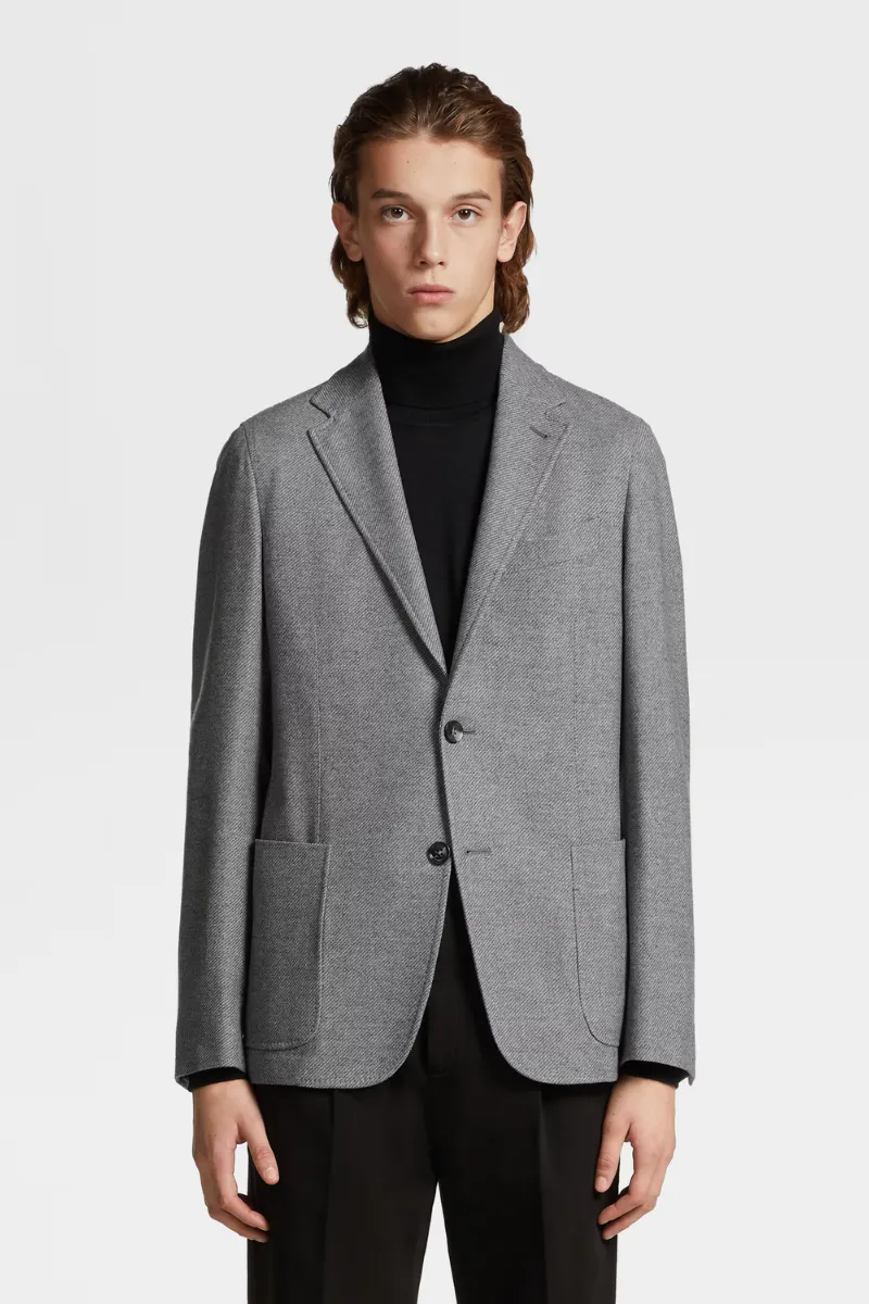 Mélange Trofeo™ Cashmere Blazer