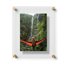 Ncentni Plastic Clear/Gold Single Wall Picture Frame