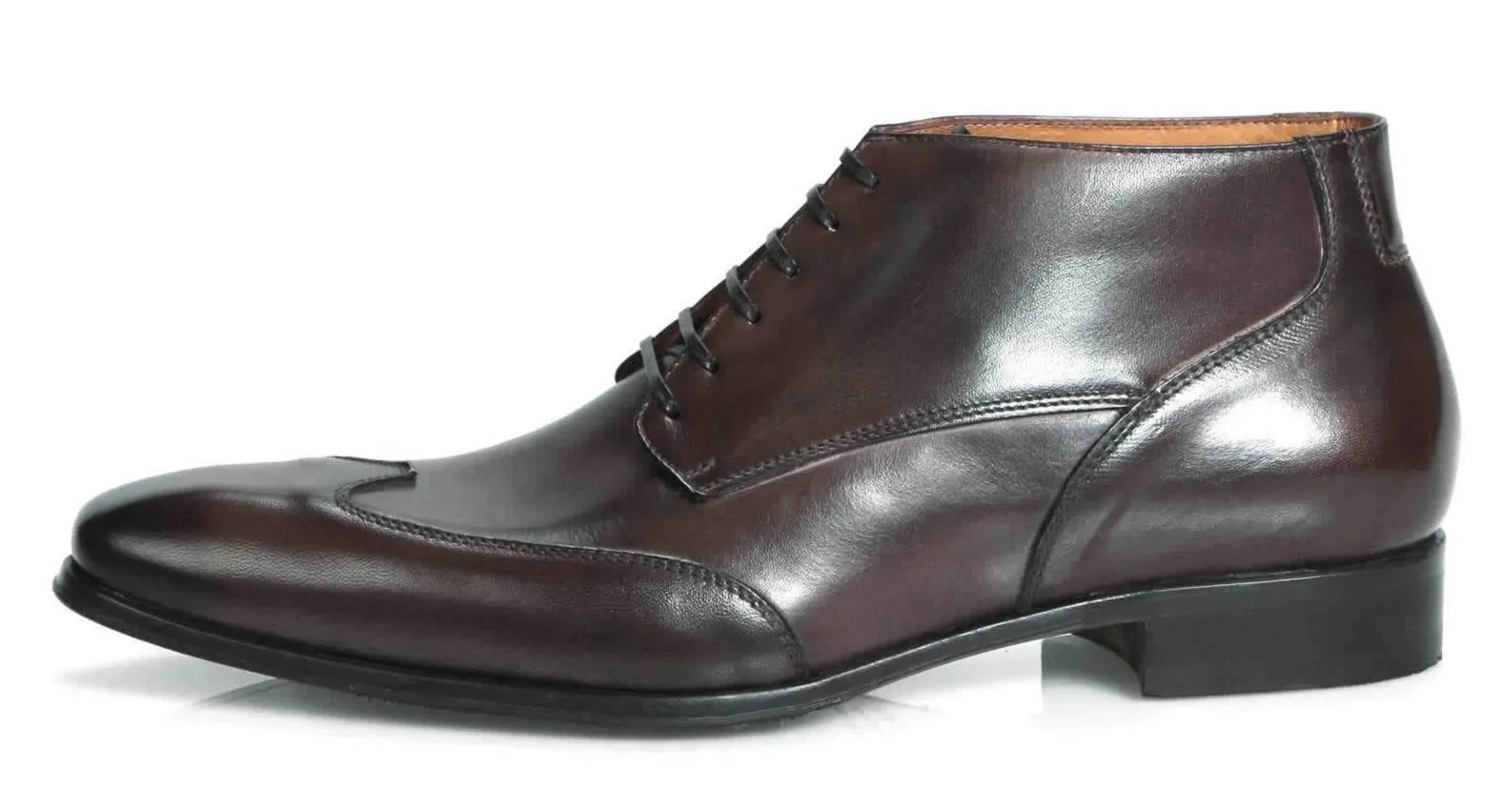 Newton Wingcap Chukka Boot Brown