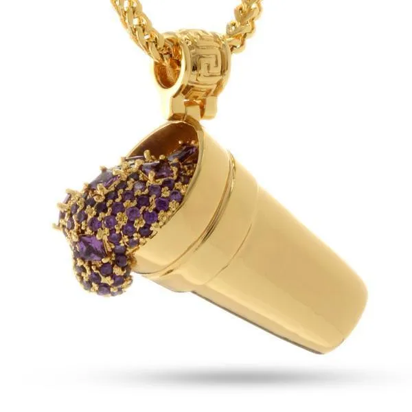 Purple Drank Necklace