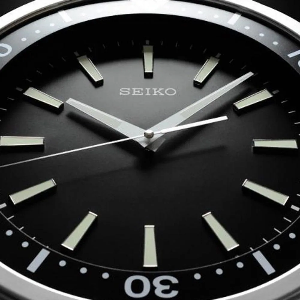 Seiko 3D Index Dive Watch Design Wall Clock QXA723