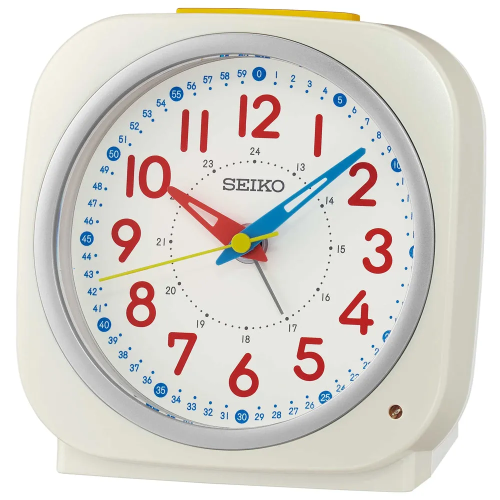 Seiko Constant Light Alarm Clock for Children QHE200