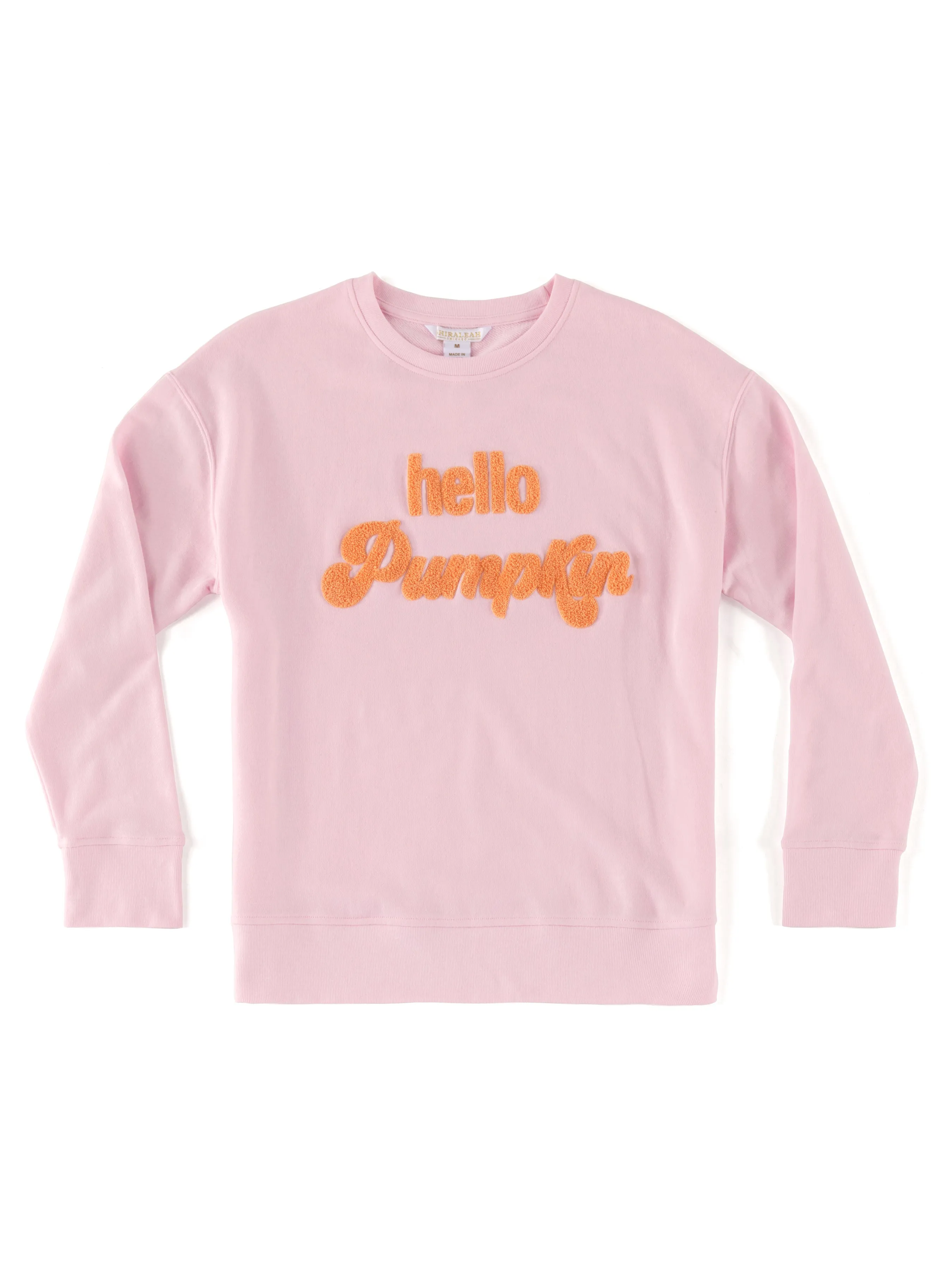 Shiraleah "Hello Pumpkin" Sweatshirt, Blush