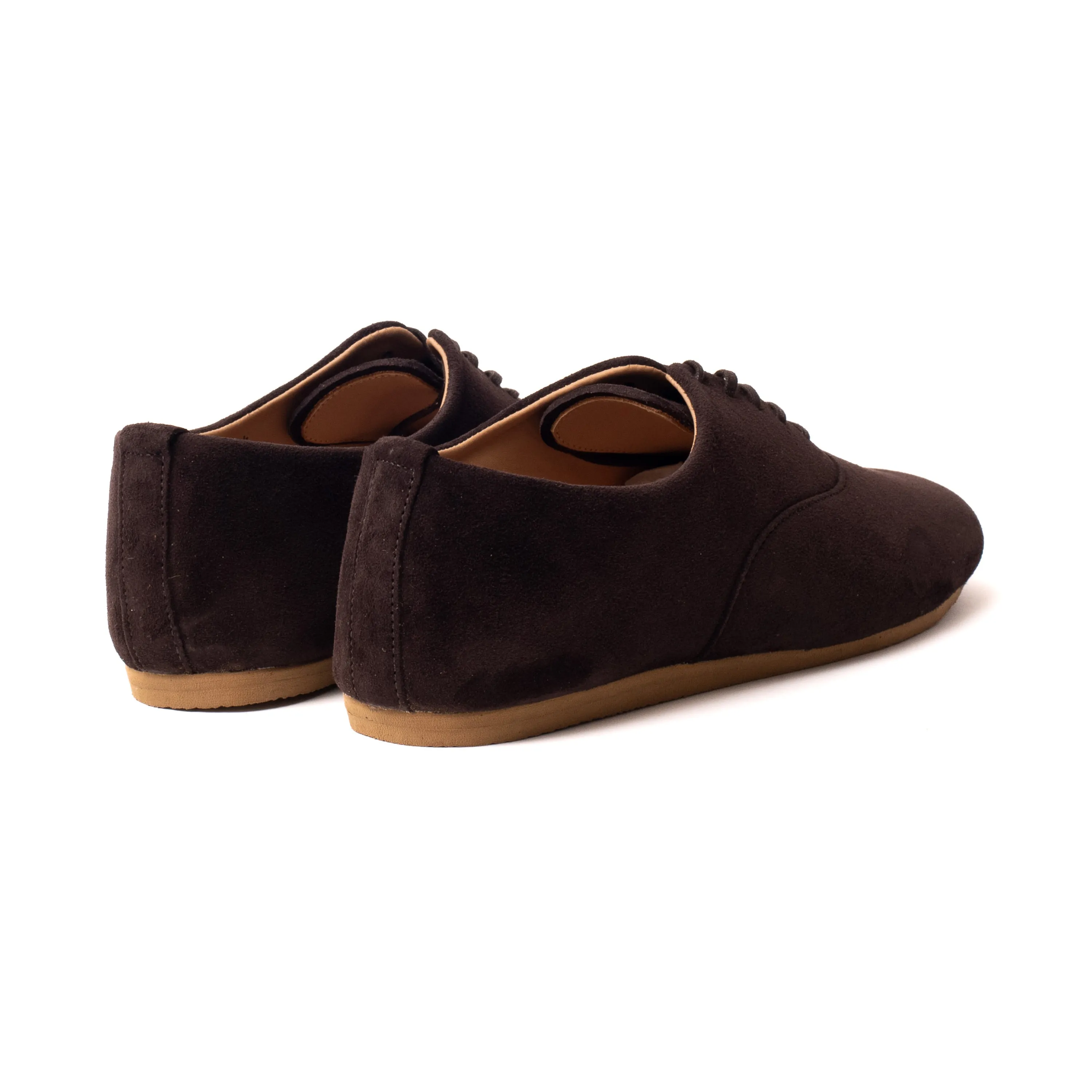 Talbot Oxford Shoe - Brown Janus Calf Suede