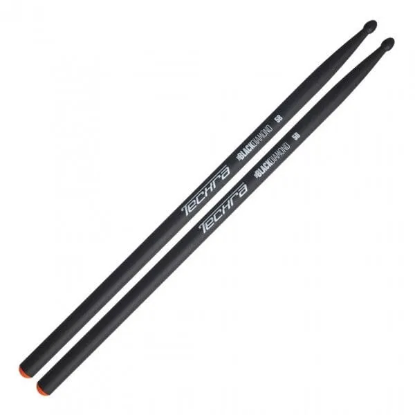 Techra 'Black Diamond' 5B Drum Sticks (THBASC36)